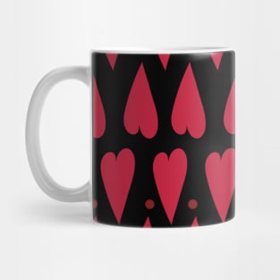 Heart pattern Mug